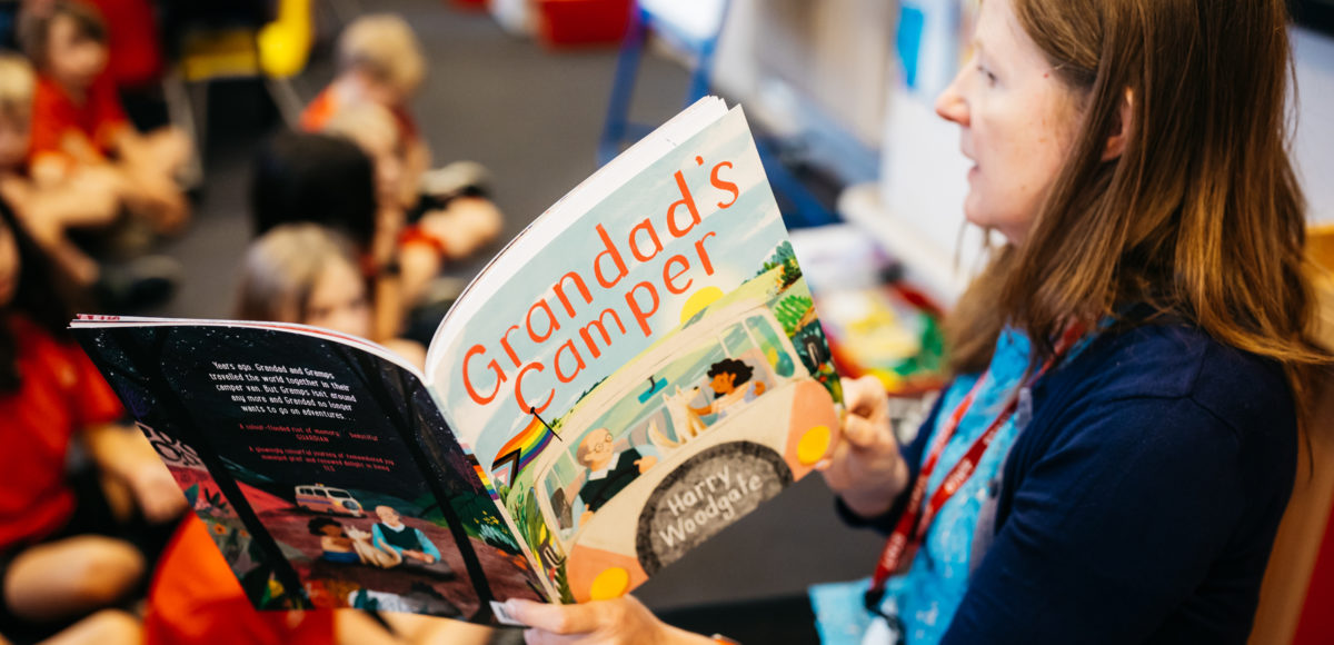 School Diversity Week 2022: Primary schools read inclusive children's book, Grandad's Camper