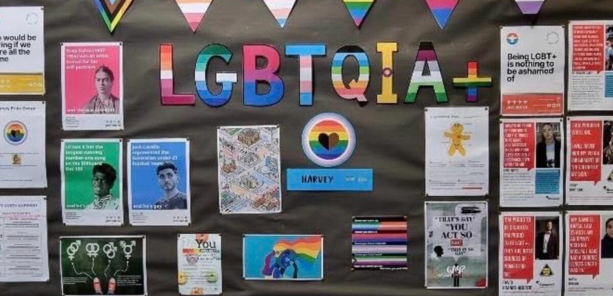 A school display for School Diversity Week