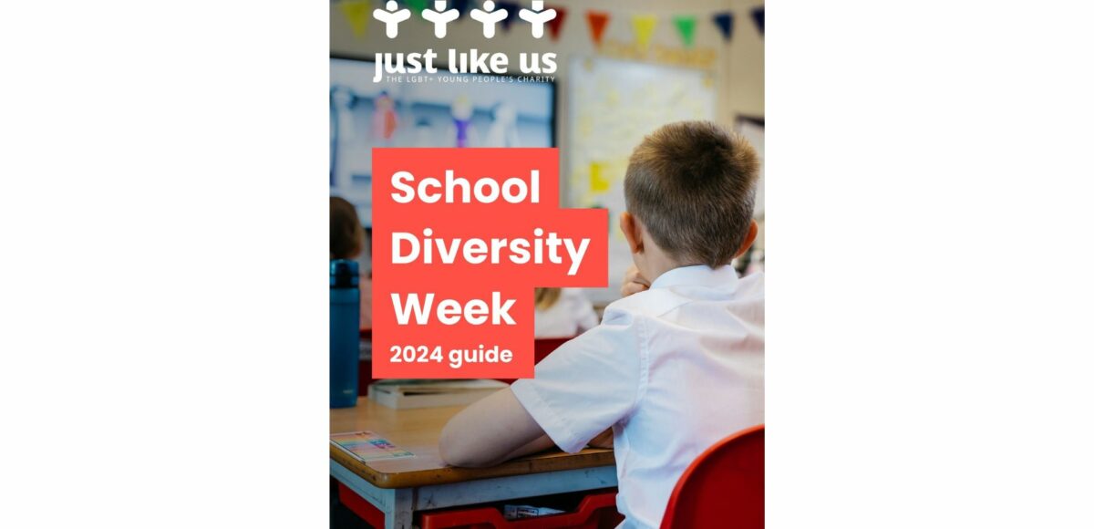 The cover of the School Diversity Week 2024 guide